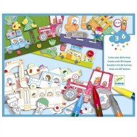 Atelier creativ de desenat Animale Djeco