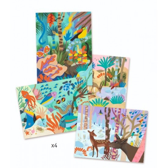 Atelier creativ Djeco - Natural world