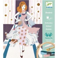 Atelier de brodat si cusut Djeco - Fashion week