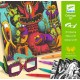 Atelier de colorat 3D Djeco - Monstruleti simpatici