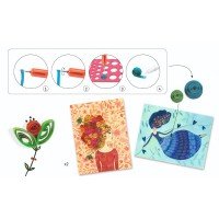 Atelier quilling Djeco Fete elegante