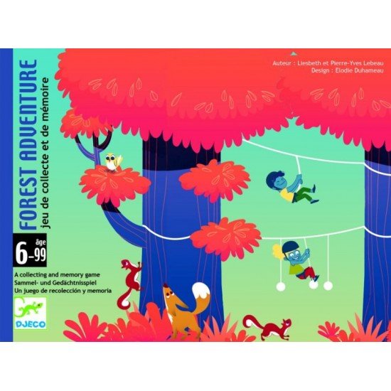 Aventura din padure joc de strategie Djeco