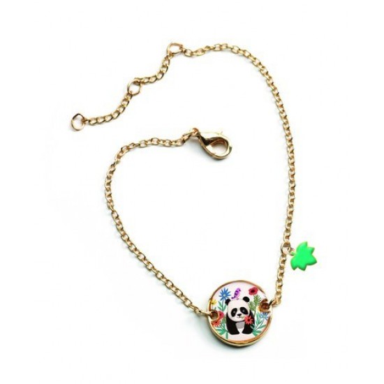 Bratara cu medalion Djeco Panda