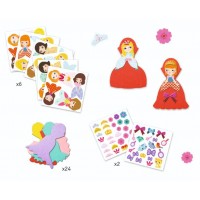 Set creativ colaje cu fetru zane Djeco