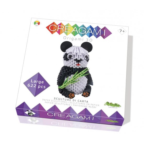 Set creativ Origami 3D Panda Creagami