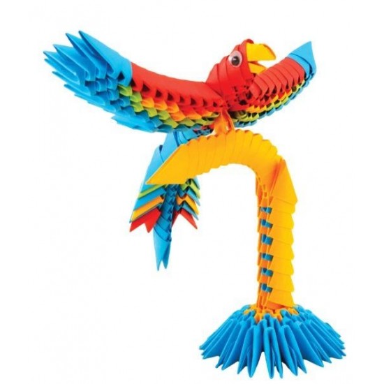 Origami 3D Creagami - Papagal