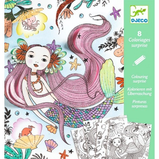 Deseneaza si descopera - Sirene