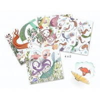 Deseneaza si descopera - Sirene