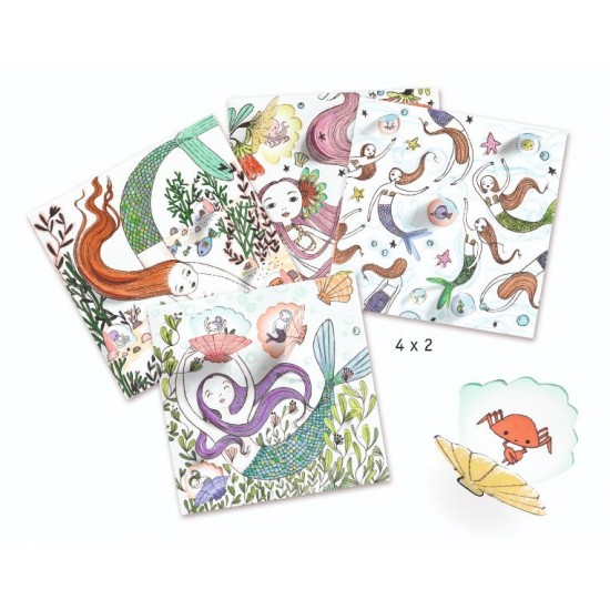 Deseneaza si descopera - Sirene