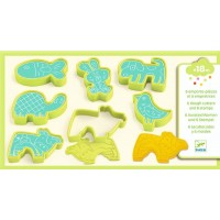 Forme pentru plastilina si stampile Djeco