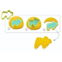 Forme pentru plastilina si stampile Djeco