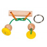 IQ Test Genius Elibereaza inelul - Piese galbene