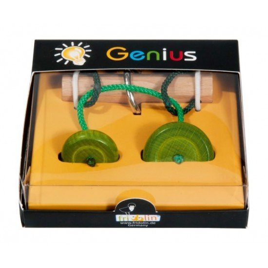 IQ Test Genius Elibereaza inelul - Piese verzi