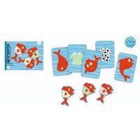 Joc acvatic cu carti Spidifish Djeco