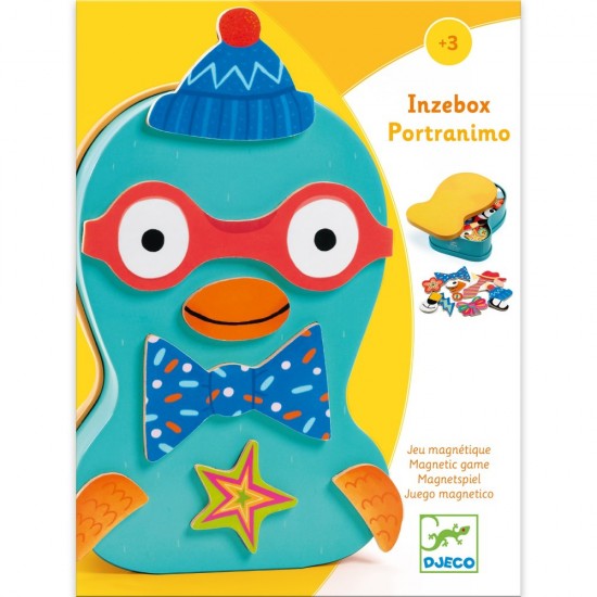 Joc cu magneti Portanimo Djeco - Alege cel mai simpatic animal