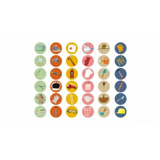 Joc de asociere meserii Londji