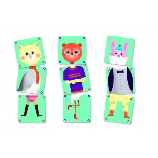 Joc de carti Djeco Animomix