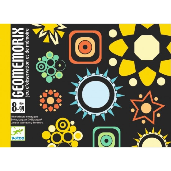 Joc de carti Djeco Geomemorix