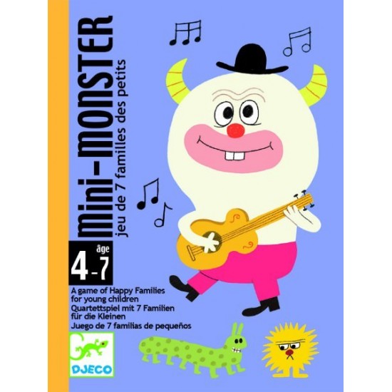 Joc de carti Djeco Mini Monster