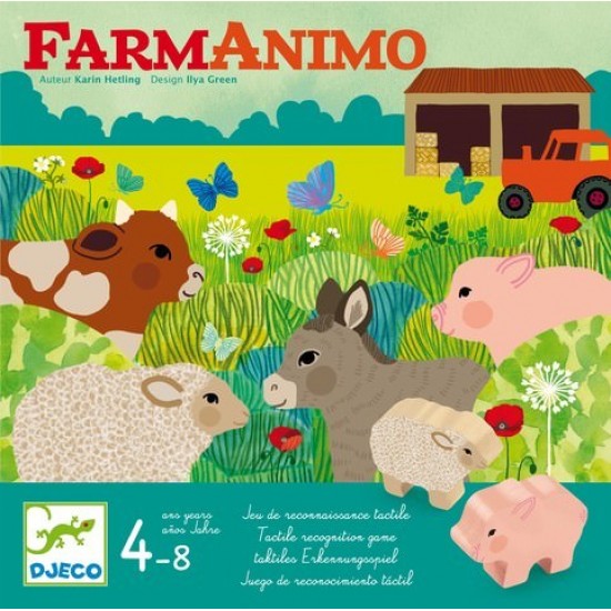 Joc de cooperare FarmAnimo Djeco