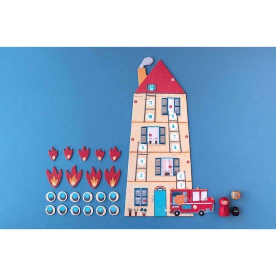 Joc de cooperare Londji - Pompierii salveaza pisica