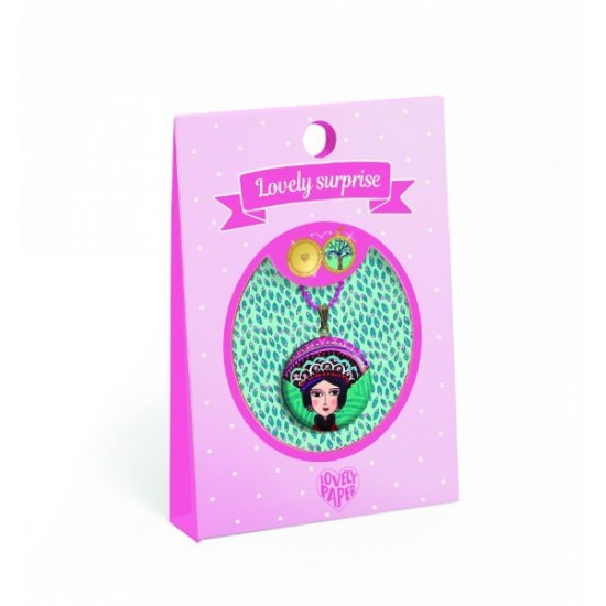 Lantisor cu pandativ Lovely surprise Djeco Printesa