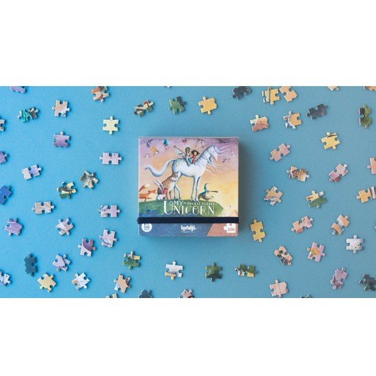 Micro Puzzle Unicorn 100 piese Londji