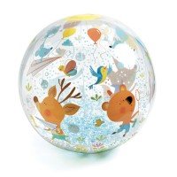 Minge usoara Djeco - Animalute in miscare Bubbles ball