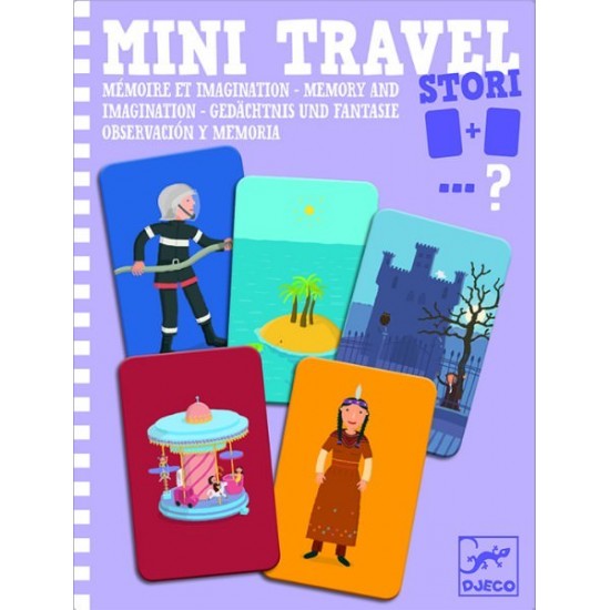Mini travel Djeco joc de memorie si imaginatie