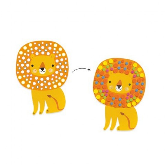 Mozaic Djeco - Jungla vesela