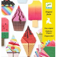 Set creativ Origami Djeco Inghetata
