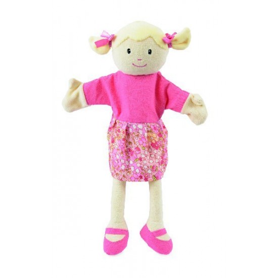 Papusa de mana fetita