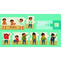 Puzzle Djeco - Ma imbrac singur