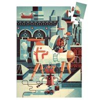 Puzzle Djeco 36 piese - Robotul Bob