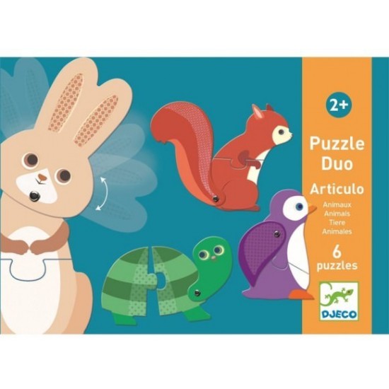 Puzzle duo mobil animale Djeco 