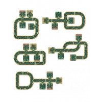 Puzzle gigant Djeco Drumuri 21 piese