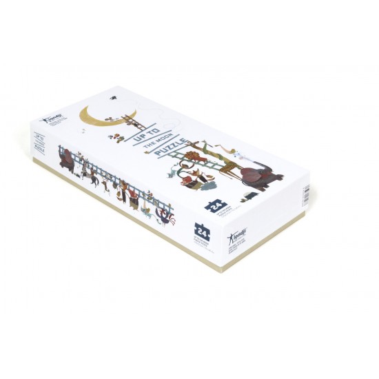 Puzzle gigant Sus pana la luna