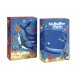 Puzzle Londji Balena albastra in ocean