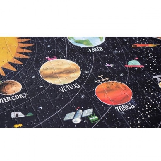 Puzzle Londji fluorescent - Descopera Cosmosul 200 piese