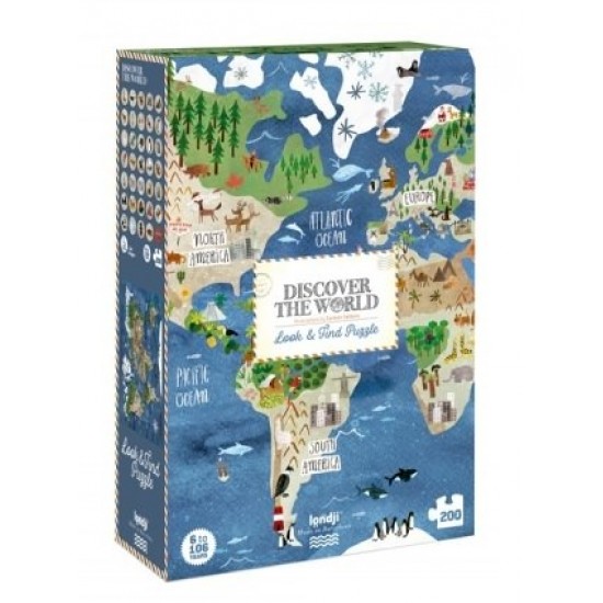 Puzzle Londji Descopera lumea