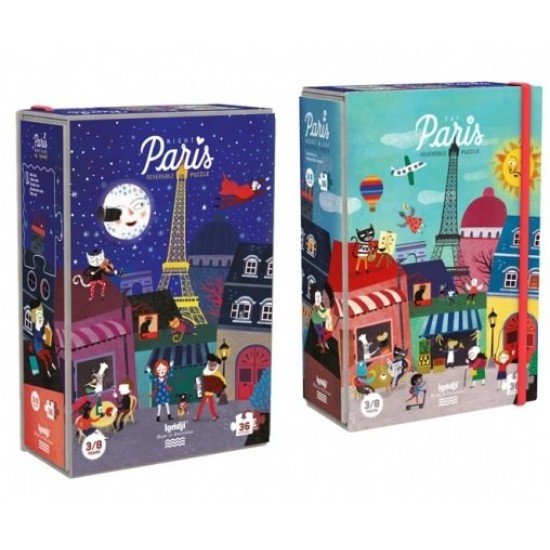 Puzzle Londji Noapte si zi la Paris