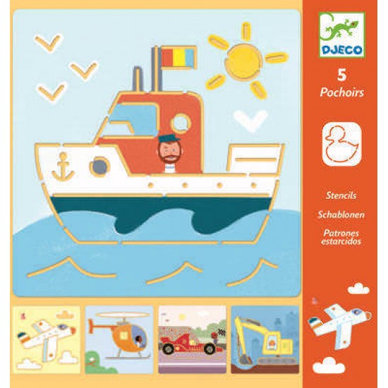 Sabloane Vehicule Djeco