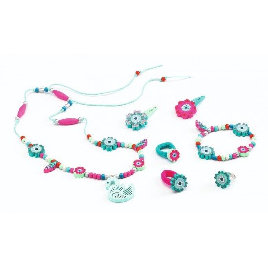 Set bijuterii Djeco Lacul lebedelor
