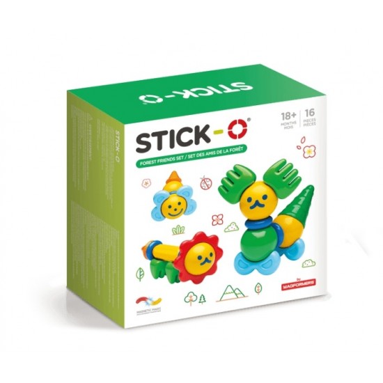 Set cu magneti Stick-O Prieteni din natura