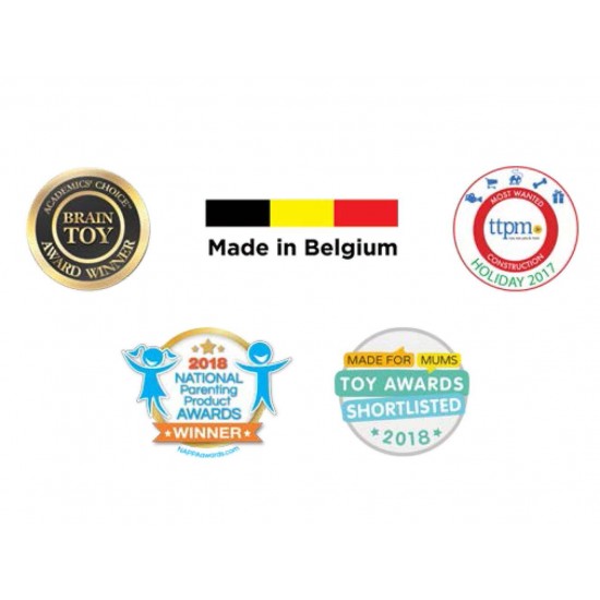 Set de construit Clicformers - Catei prietenosi 74 piese