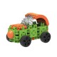 Set de construit Clicformers - Craft verde 25 de piese