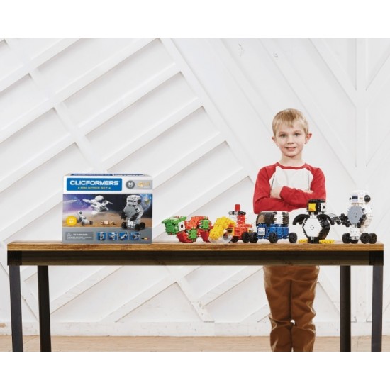 Set de construit Clicformers Mini Spatiu 30 piese