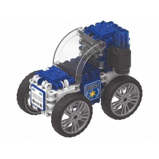 Set de construit Clicformers Politie 72 piese