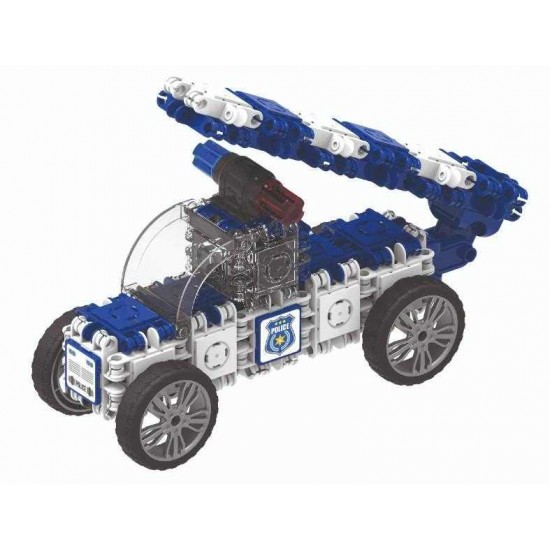 Set de construit Clicformers Politie 72 piese