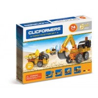 Set de construit Clicformer Santier 74 piese